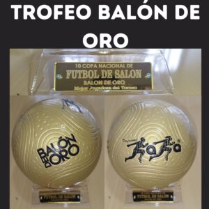 Cuando el esfuerzo brilla más que el oro… Presentamos el trofeo definitivo para tus campeones. 🌟 #BalónDeOroSASA